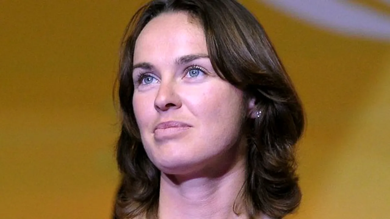 Martina Hingis şi-a bătut soţul