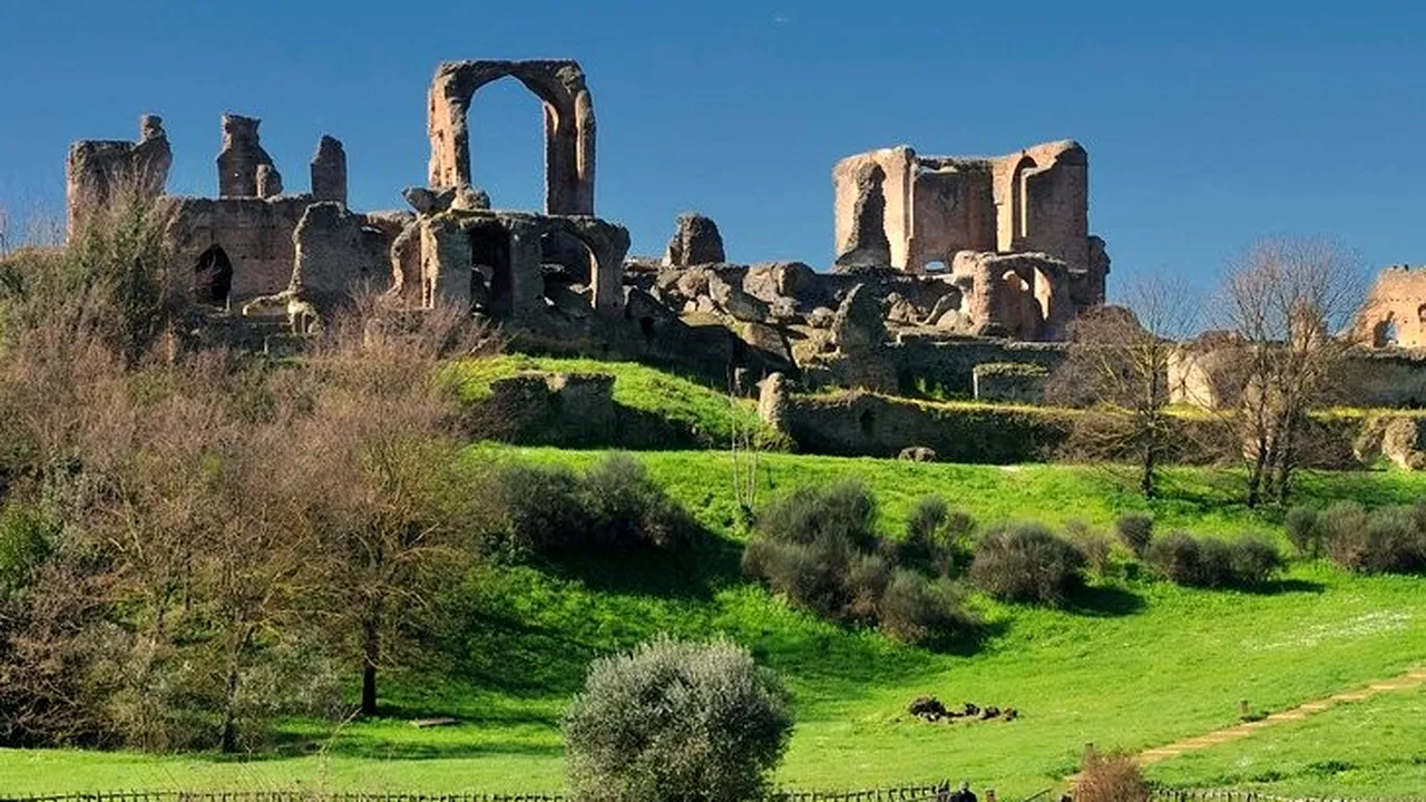 O somptuoasă cramă romană antică a fost descoperită la ruinele Vilei Quintilii de lângă Roma