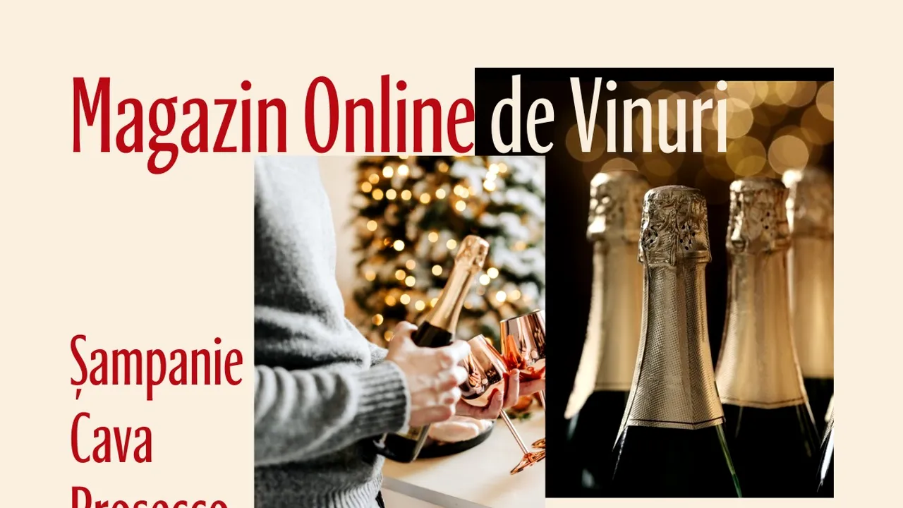 Vin spumant pentru sărbători. Şampanie, Cava, Prosecco