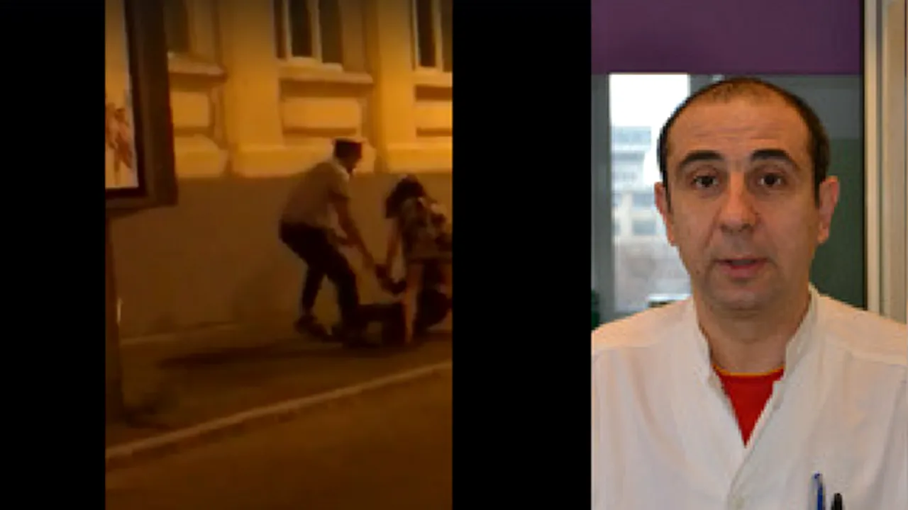 Scuze din partea medicului Adrian Cristescu, târât de poliţişti după un schimb de replici cu aceştia: Nu e normal ce am făcut. Am jignit organele 