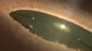 Primele imagni surprinse cu naşterea unei planete - FOTO, VIDEO