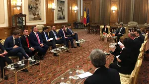 Întâlnire Maia Sandu cu preşedintele Camerei Deputaţilor, Marcel Ciolacu, la Parlament | FOTO, VIDEO