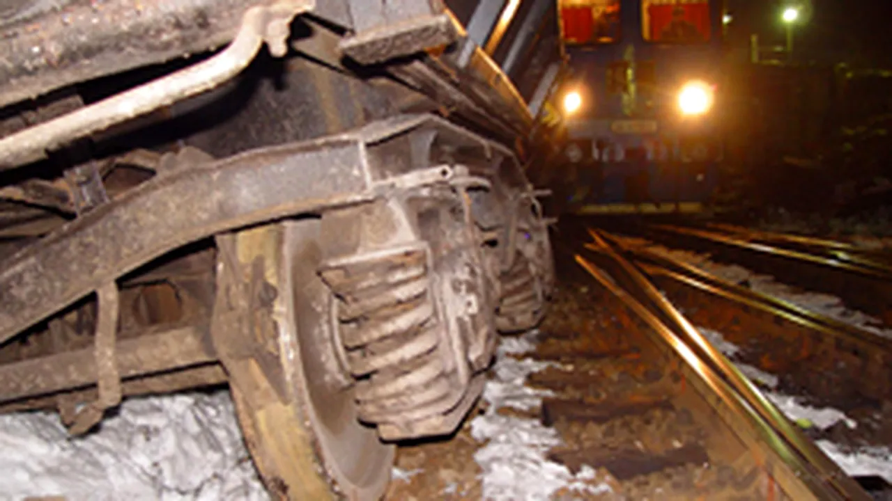 Train Cars Loaded With Fuel Go Off Rail In N-W Romania