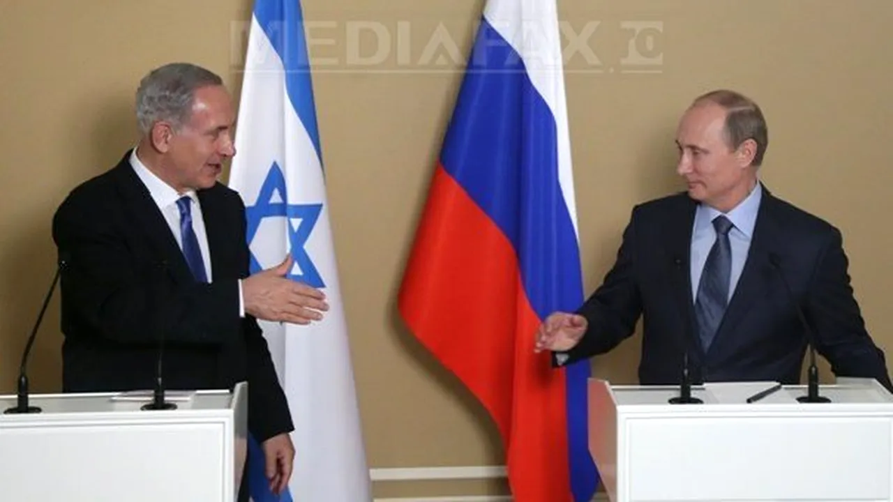 Netanyahu şi Putin s-au întâlnit pentru a discuta despre rachetele ruseşti promise Siriei