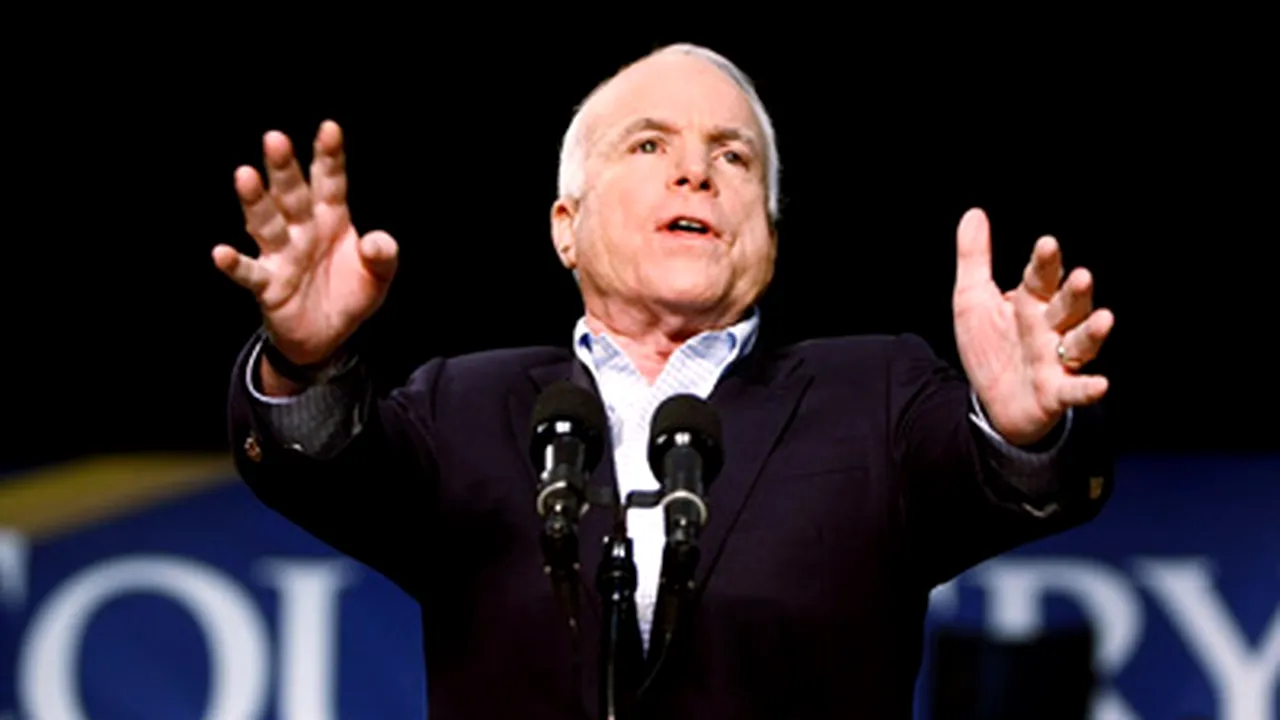 McCain le-a cerut ruşilor bani pentru campanie