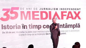 VIDEO Dan Cărbunaru, purtătorul de cuvânt al Guvernului, la Gala MEDIAFAX: „România are nevoie de presă liberă”