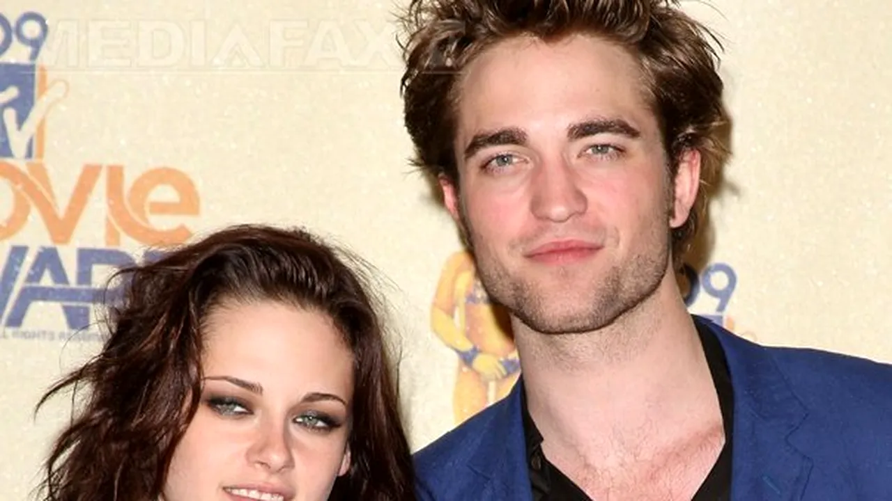 Kristen Stewart şi Robert Pattinson aşteaptă un copil