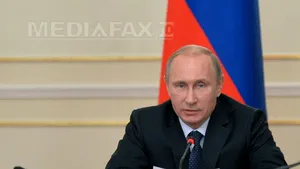 Vladimir Putin acuză Kievul că a lansat o operaţiune militară de anvergură împotriva rebelilor