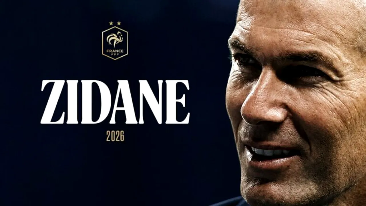 Zinedine Zidane, prezentat oficial ca noul selecționer al Franței: „Am refuzat totul pentru Les Bleus”