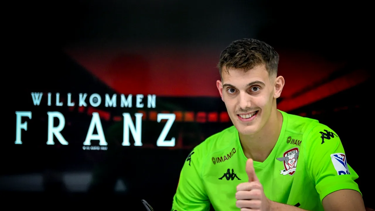 Un nou trasfer pe axa Genoa-Giuleşti. Rapid l-a împrumutat pe portarul Franz Stolz de la Genoa