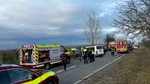 Accident între două mașini pe DN 2G, în județul Bacău. Circulația este oprită