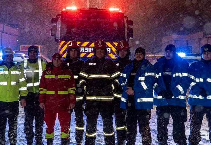 SOCIAL IGSU: Intervenții în 31 de localități din 12 județe și în București, pe fondul ninsorilor