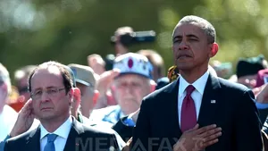 70 de ani de la Debarcarea din Normandia: Hollande a deschis ceremoniile de sărbătorire. Obama, Putin şi Merkel, printre liderii prezenţi. Discuţie privată Obama-Putin - FOTO, LIVE VIDEO