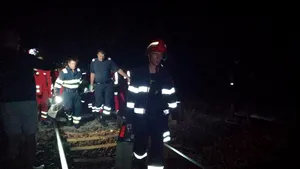 Două persoane au murit în urma unui accident feroviar produs în comuna Ciurea din judeţul Iaşi | FOTO/VIDEO