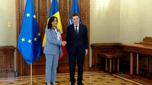 Anita Anand, primită la Cotroceni de președintele Nicușor Dan, în cadrul vizitei oficiale în România