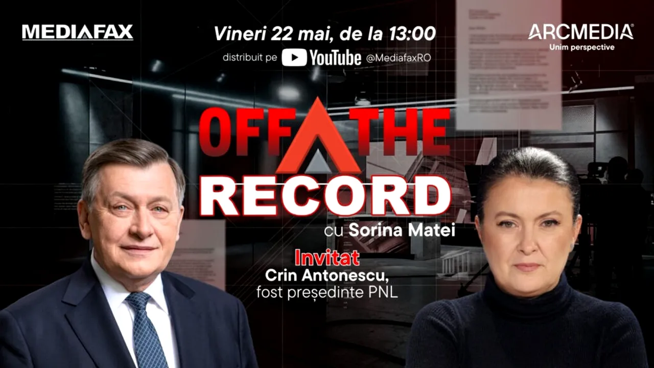 OFF The Record. Invitat: Crin Antonescu, fost președinte PNL