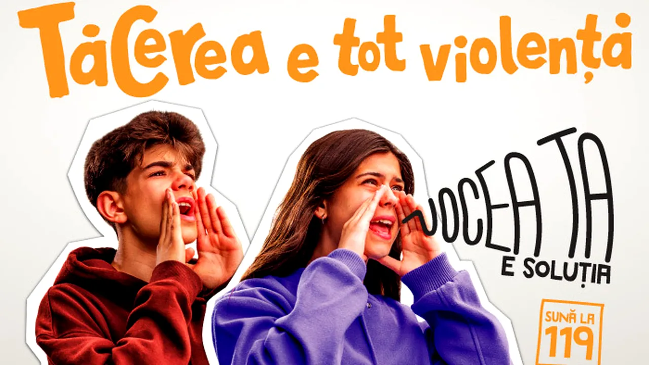PNL: Campania „Tăcerea e tot violenţă. Vocea ta e soluţia”, lansată de poliţie
