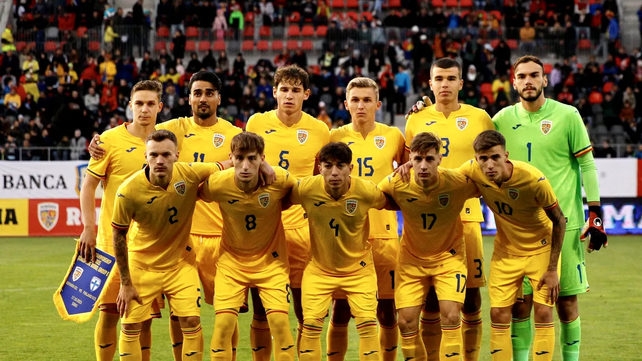 Tricolorii mici întâlnesc marţi Finlanda U21 în preliminariile EURO 2025