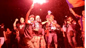 Steaua a câştigat titlul cu numărul 24. Bucuria campionilor şi a fanilor în imagini - GALERIE FOTO