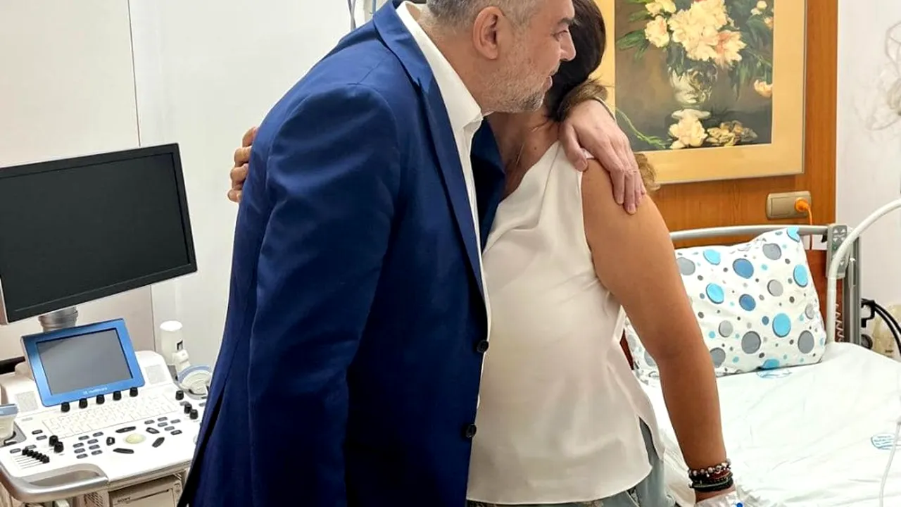 Marcel Ciolacu a vizitat-o pe Natalia Intotero la spital