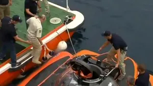 Vladimir Putin s-a scufundat la bordul unui minisubmarin în Marea Neagră, în largul Crimeei - VIDEO