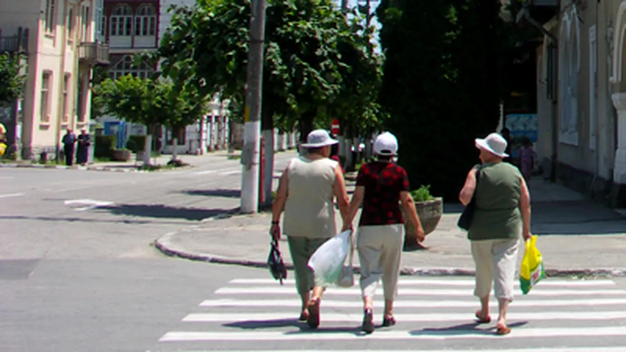 Un pieton a ajuns la spital muşcat de burtă de un şofer nervos
