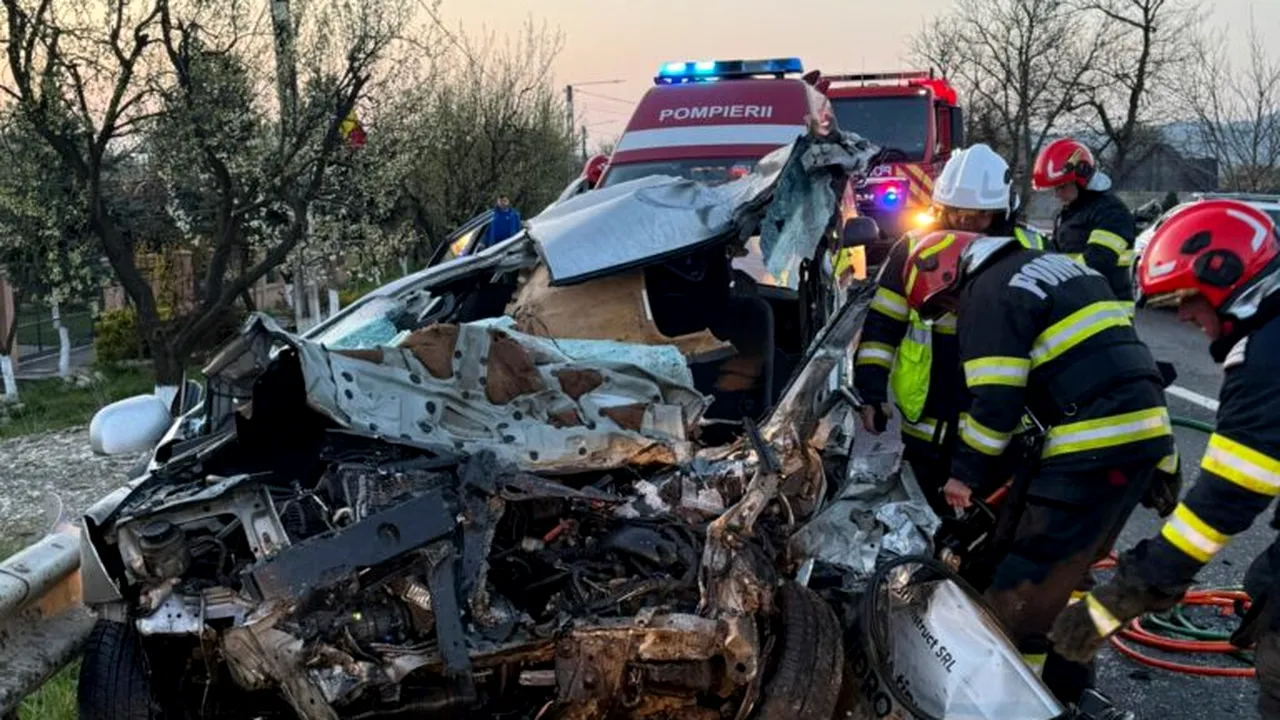 Accident grav între un autobuz și un autoturism în Bistrița-Năsăud: Un mort și doi răniți