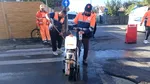 Infrastructură S5. Societatea Infrastructură S5 S.A. a intervenit pe străzile Ciubotica Cucului și Ilie Guriță (P)