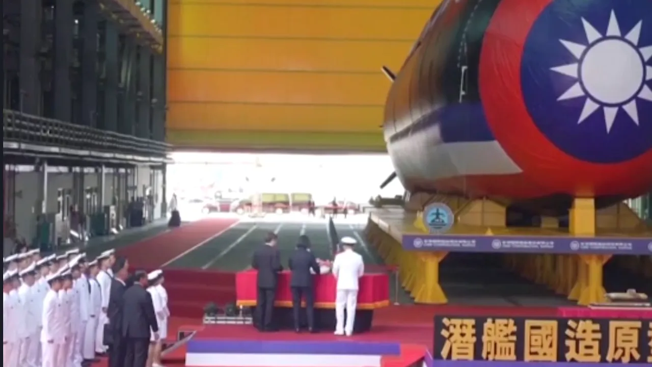 Taiwan are primul submarin militar: „monstrul marin” a costat 1,54 miliarde de dolari
