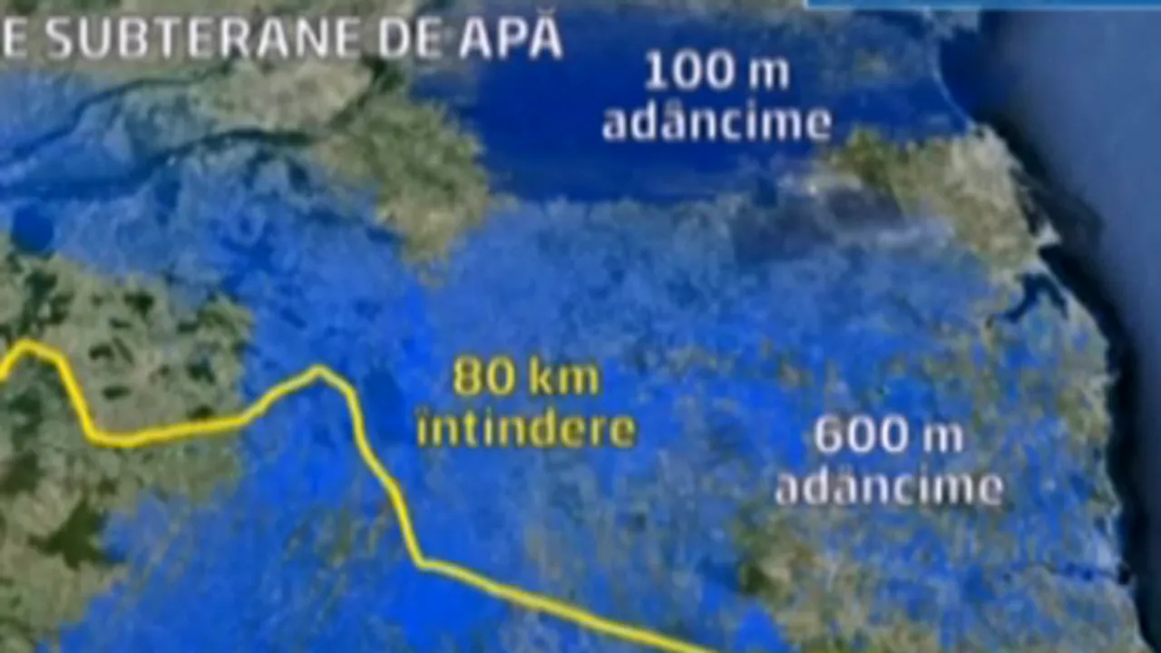 Fluviul subteran din Dobrogea: Comoara din adâncuri ar putea fi al patrulea braţ al Dunării - VIDEO