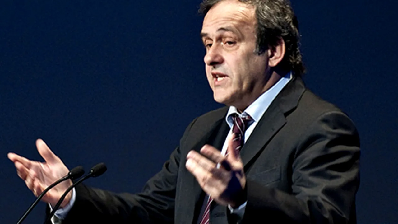Michel Platini defineşte 11 valori pentru viitorul fotbalului