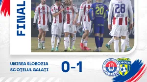 Superliga de fotbal: Oţelul Galaţi s-a impus în deplasare în primul meci al etapei a 29-a