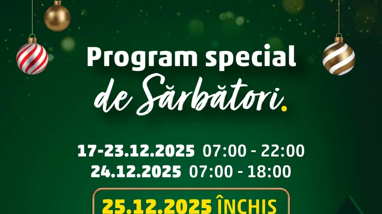 Programul magazinelor PENNY de sărbători