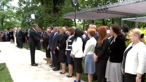 Gabriela Firea acuză neglijenţă în protocol la recepţia de la Cotroceni: Există varianta ca eu să fi fost intenţionat izolată