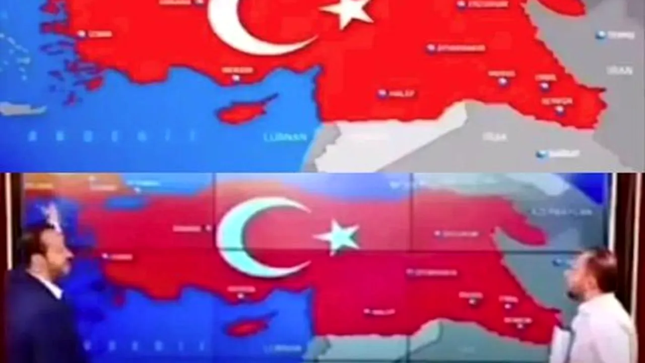Putin a trezit dorinţele imperiale. După Orban cu Ungaria Mare, o televiziune turcă prezintă harta ţării care în 2025 ar avea Cipru şi părţi din Siria, Irak şi chiar Armenia