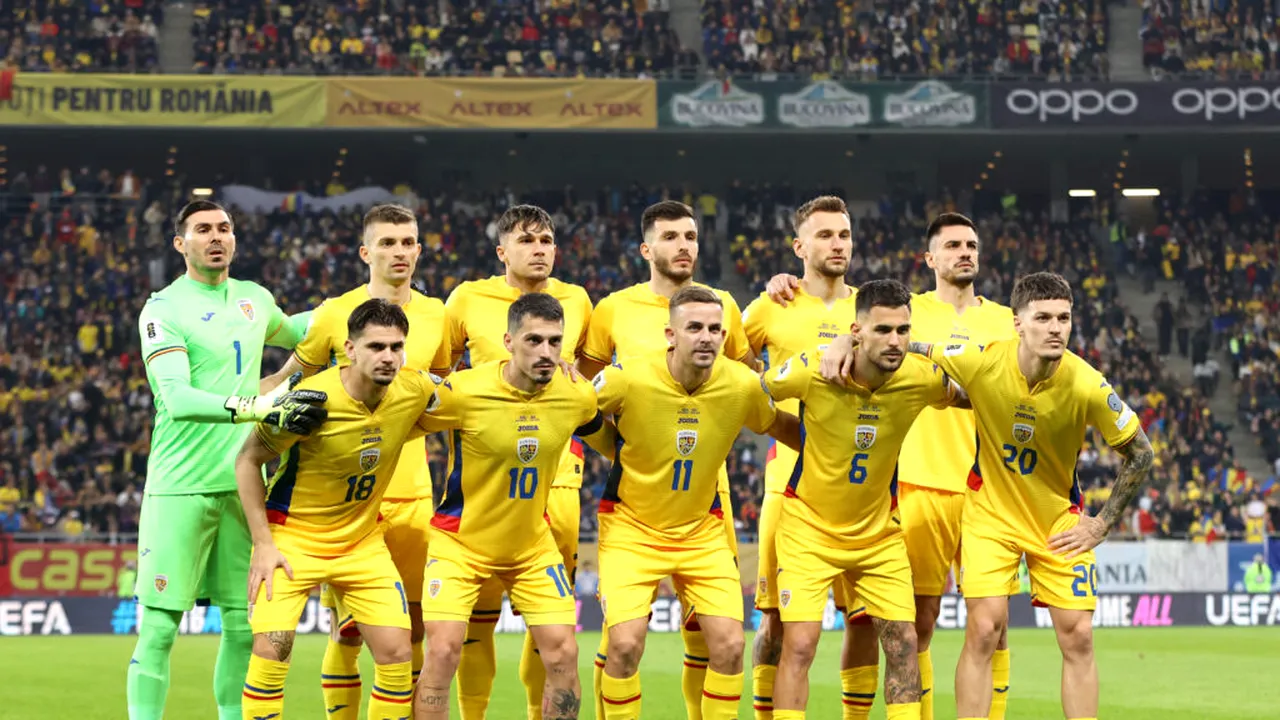 România, în cădere liberă în clasamentul FIFA după rezultatele din martie