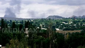 Atacuri cu obuze în apropierea stadionului echipei Şahtior Doneţk