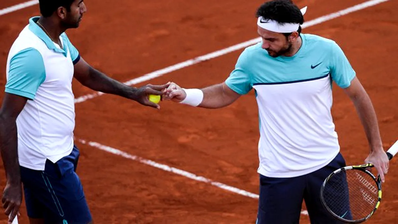 Florin Mergea şi Rohan Bopanna, în finala de dublu la Madrid Open, unde îi vor întâlni pe Marcin Matkowski şi Nenad Zimonjici