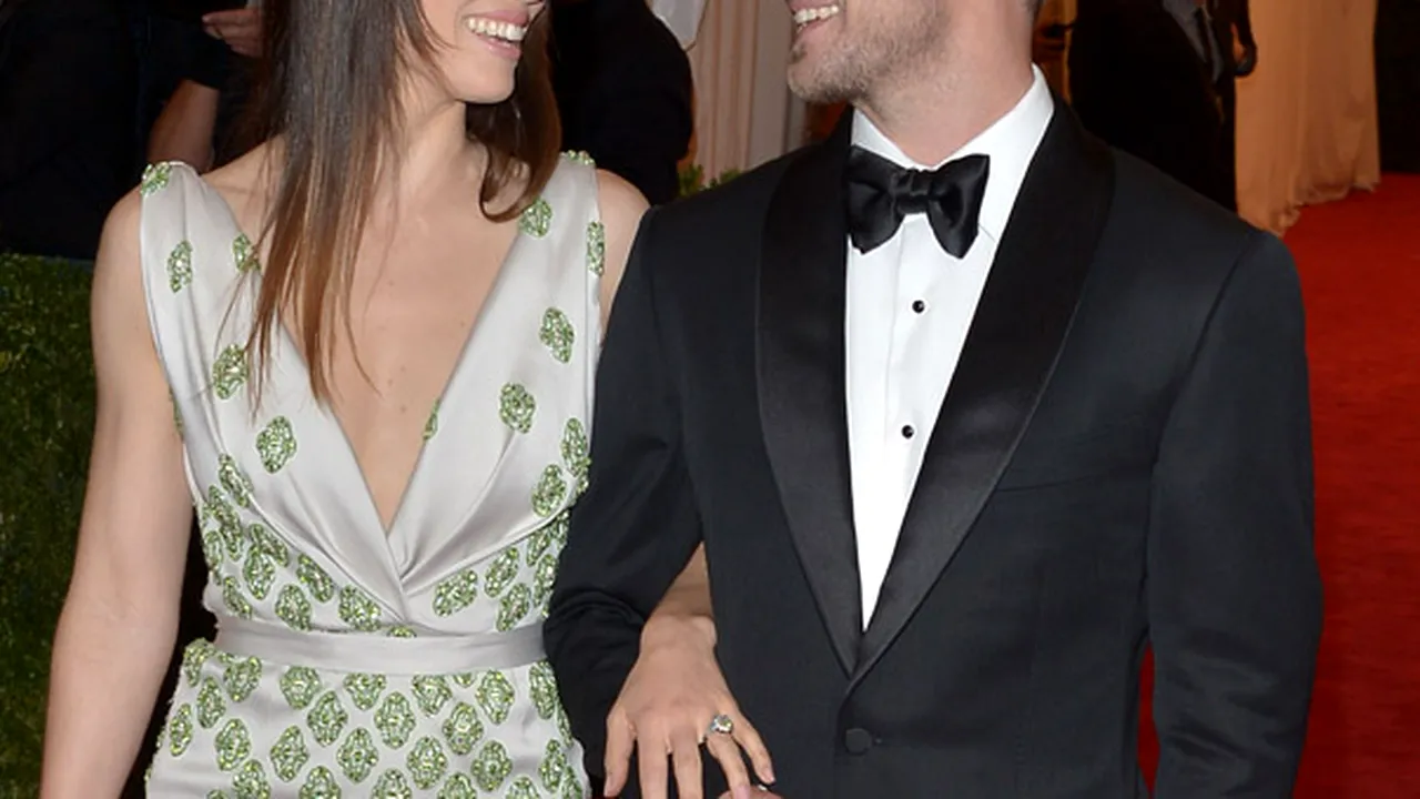 PRIMA FOTOGRAFIE de la căsătoria lui Justin Timberlake cu Jessica Biel - FOTO