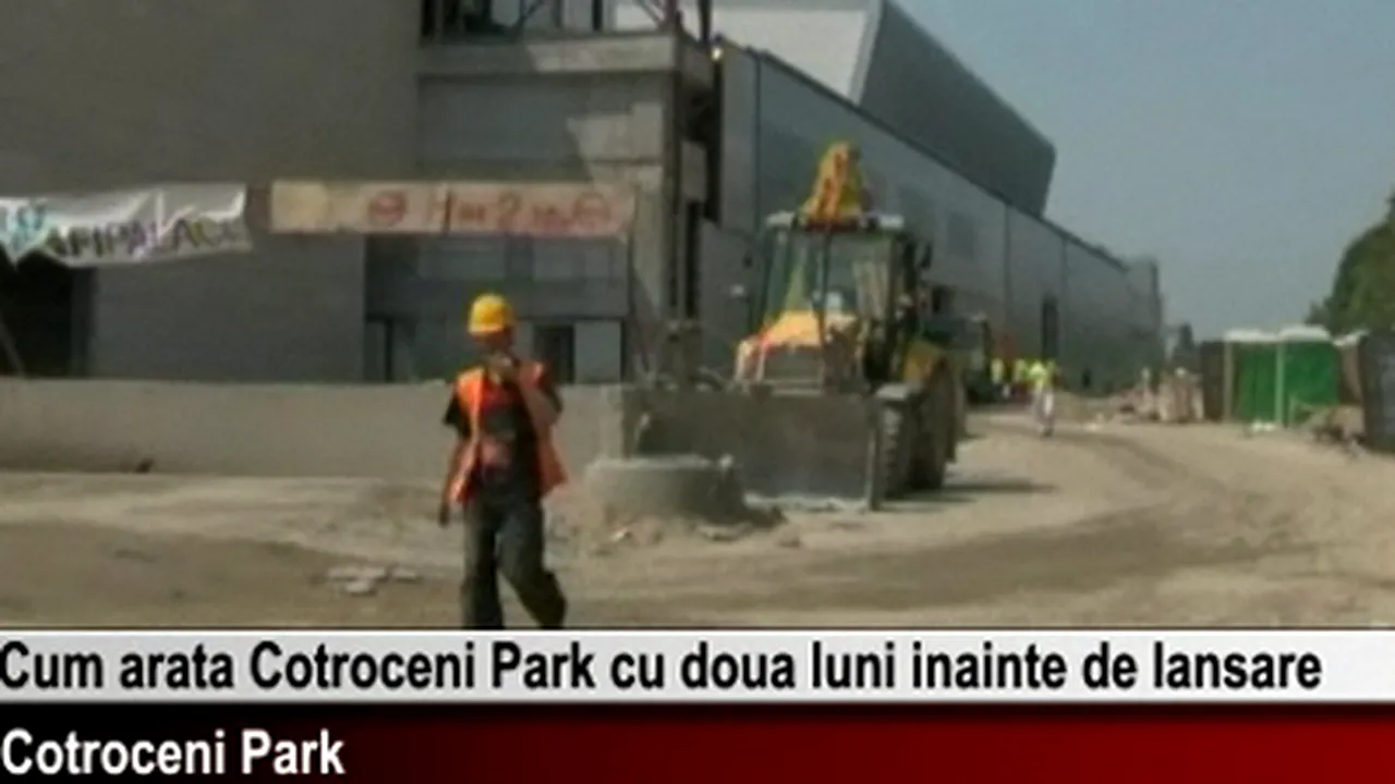 Cum arată Cotroceni Park cu două luni înainte de deschidere