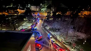 ISU, despre incendiul de la spitalul din Suceava: nu a fost neglijenţă, a fost un scurtcircuit