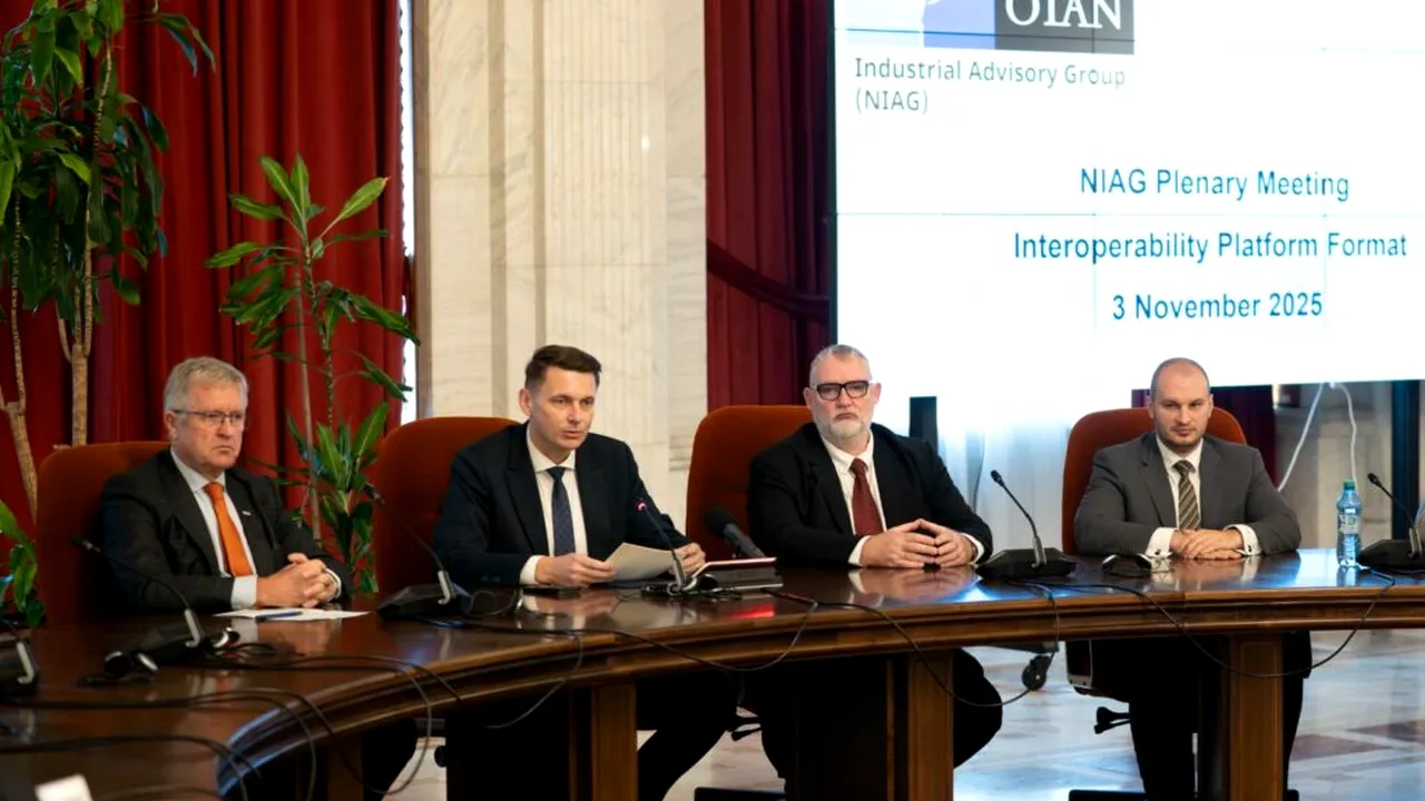 Abrudean, la deschiderea reuniunii Grupului Industrial NATO: România este puternică prin ea însăși