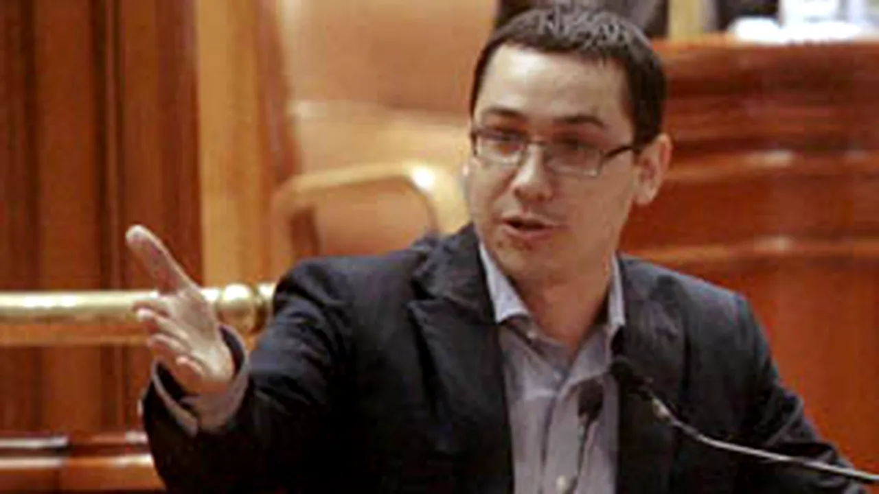 Comisiile au avizat nominalizarea lui Victor Ponta ca ministru pentru Relaţia cu Parlamentul
