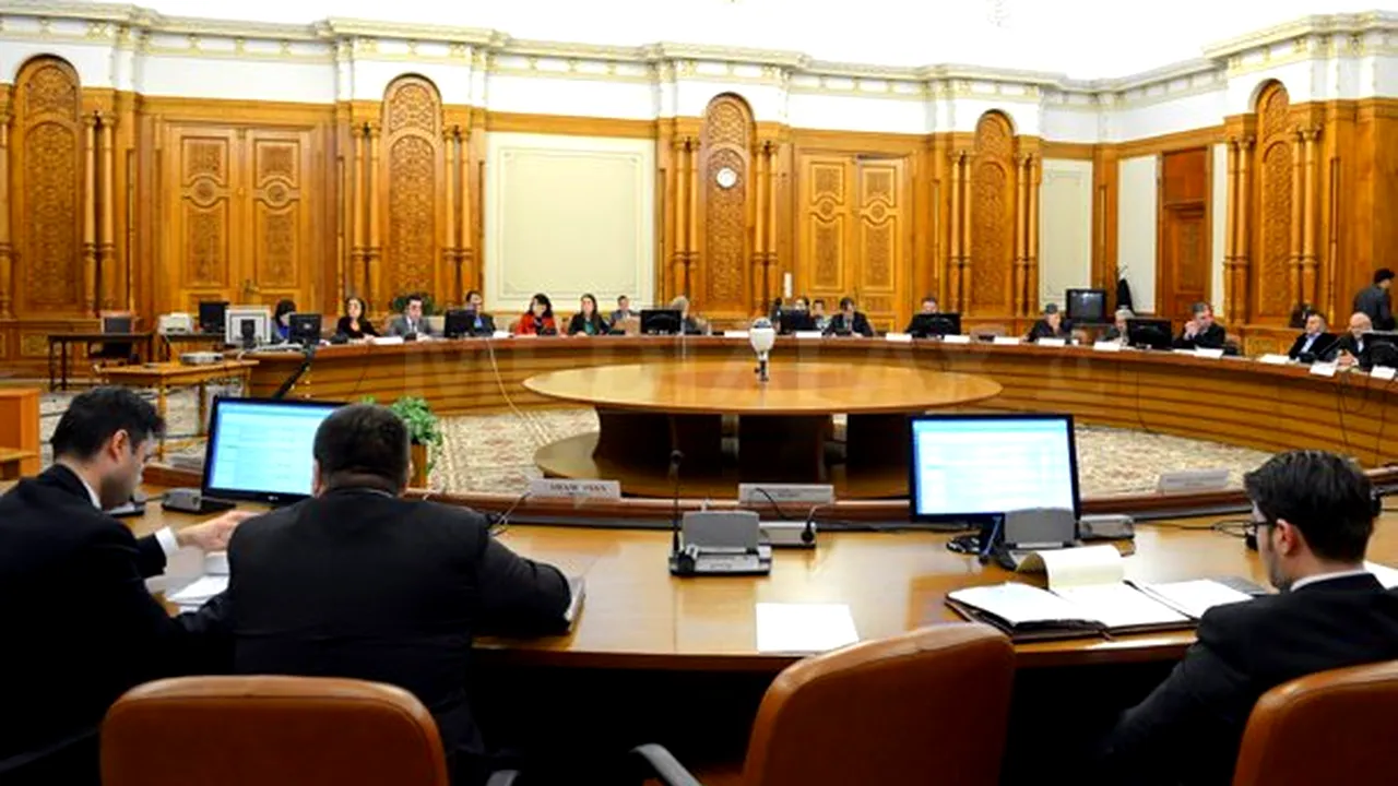 Senat: Legea pentru înfiinţarea tribunalelor specializate, avizată în Comisia Juridică