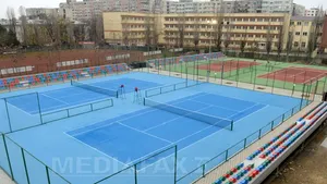 Academia de Tenis din Capitală, care are şase terenuri cu gradene şi nocturnă, deschisă miercuri - FOTO