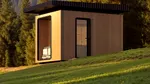 Pereți din orez și un stup în interior: casa neobișnuită din Alpi
