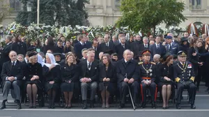 VIDEO Regi şi regine, principi şi principese, personalităţile care au venit la ceremoniile de înmormântare a REGELUI MIHAI