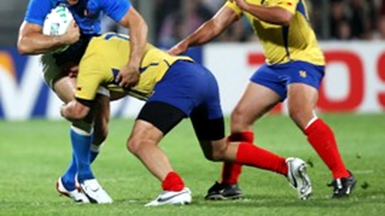 România a pierdut meciul cu Italia la CM de rugby
