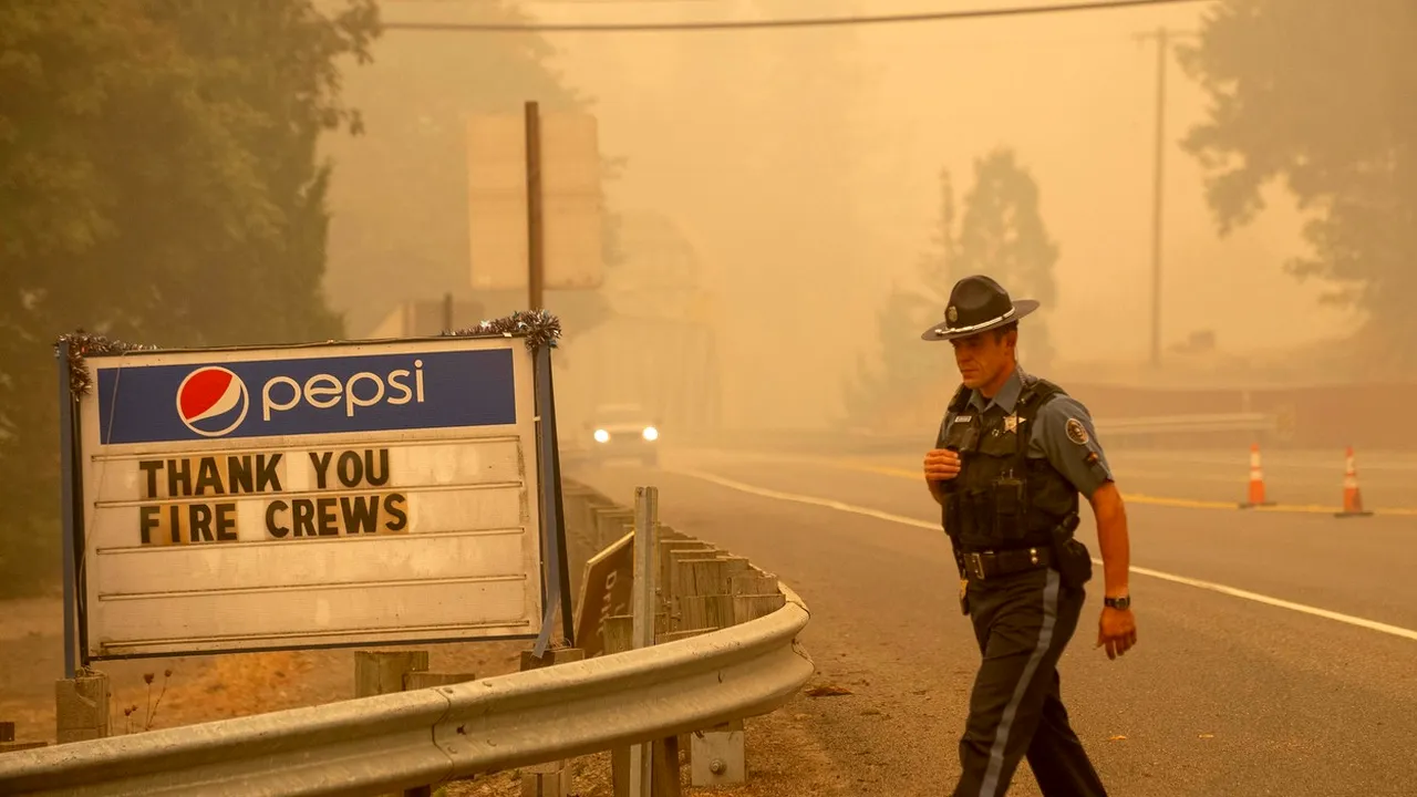Locuitorii din Oregon şi-au văzut casele arzând