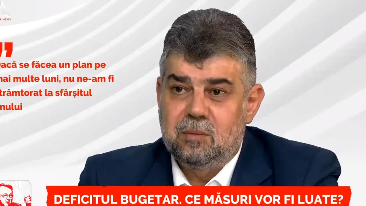 EXCLUSIV/Gândurile lui Cristoiu. Premierul Marcel Ciolacu: Cea mai mare provocare este să facem corecţii fără să mărim TVA. Nu venim cu taxe noi